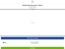 Tablet Screenshot of kebabindianmiami.com